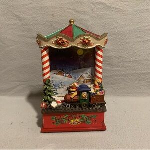 Sing and Snow Train Musical Animated Christmas Holiday Lights Music It Works